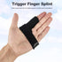 Trigger Finger Splint, Lightweight Durable with Non-Slip Adjustable Strap for Finger Pain Relief and Sport Injuries