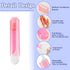 Travel Toothbrush Set, 3PCS Mini Soft Portable Toothbrush with Cover, Individually Wrapped, Orange, Yellow, Pink