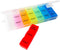 Wopanxye Weekly Pill Organizer, 3 Times a Day, 7-Day Pill Box, Portable Travel