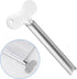 Mabor 4Pcs Toothpaste Tube Squeezer Tool, Manual Stainless Steel Metal Toothpaste Key Squeezer Roller Tube Wringer