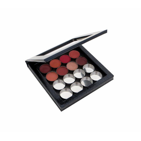 Silver Empty MINI Round Metal Pans 60 Pack for Eyeshadow Palette Magnetic Makeup Palette (18.5mm)