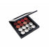 Silver Empty MINI Round Metal Pans 60 Pack for Eyeshadow Palette Magnetic Makeup Palette (18.5mm)