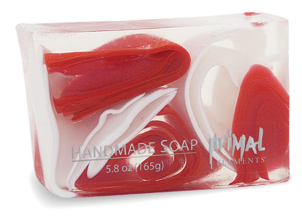 Primal Elements Peppermint Bar Soap, 6 Ounce in Shrinkwrap