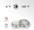 Tenergy CR2450 Battery, 3V Lithium Coin Cell for Car Key Fob, 10 Count (Pack of 2)