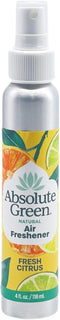 100% Natural Non-Toxic Air Freshener Room Spray, Plant-based, Safe for Home, Food, Kids & Pets, Fresh Citrus