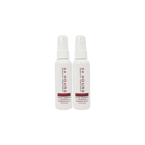 Rejuvenol 24 Hours Keratin Treatment with Collagen, 2oz (Pack of 2)