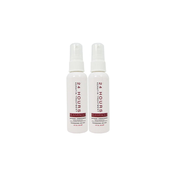 Rejuvenol 24 Hours Keratin Treatment with Collagen, 2oz (Pack of 2)