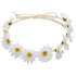 zYoung 2 Pcs Fashion Flower Headband, Sunflower Hair Wreath Festival Hair Band, Bridal Headpiece