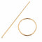 Round-Shaped Hair Pins for Women, 1Pcs Gold Metal Geometric Hairpin for Chignon Hairstyles