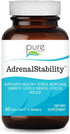 Adrenal Stability by Pure Essence - Adrenal Fatigue Supplement with Ashwagandha, Holy Basil - Supports Healthy Stress