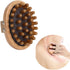 ZeroNever (1 Natural Beech Wooden Massage Comb for Body and Scalp, Meridian Trigger Point Massager Piece)
