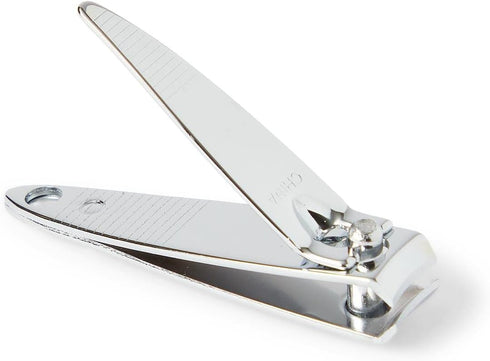 Medline Fingernail Clippers, Chrome-Finish, Heat-Treated Steel, Precision Clipping, Box of 24