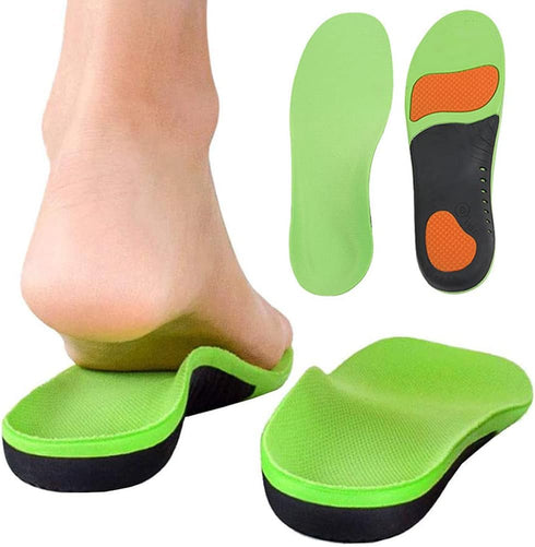 Kids Orthotic Arch Support Insoles – Plantar Fasciitis Cushioning Shoe Inserts for Flat Feet, Feet Heel Pain Relief