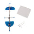 Sino Dental Orthodontic Multi-Adjustable High-Pull Reverse Face Mask (Blue)