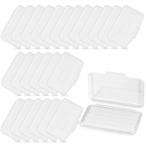 24 Pack White Dental Care Wax for Braces Wearers, Orthodontic Braces Wax