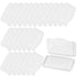 24 Pack White Dental Care Wax for Braces Wearers, Orthodontic Braces Wax