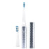 Pop Sonic USB Charge Anywhere Toothbrush (Silver) | Rechargeable with Up to 40,000 Strokes/Minute - DuPont Nylon