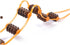 Wetandspicy 18.89 Inches Manual Roller Massager with Wooden Handles, Back and Neck Massage Tool, Full Body Muscle