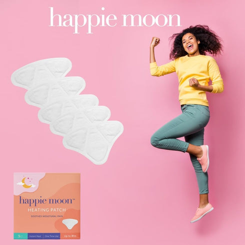 Heating Patches for Period Cramps, Travel Friendly Herbal Heating Pads, Small Menstrual Heating Pad, 5 Pads