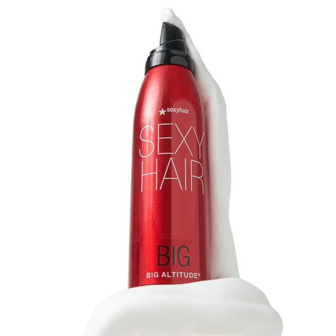 SexyHair Big Altitude Bodifying Blow Dry Mousse, 6.8 Oz | Volume with Hold, Thermal Protection, Humidity Resistance