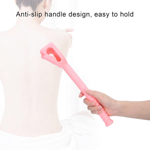 Hammer, Hammer FILFEEL Manual Back Massagers, Massage Stick Silicone Massage with Anti-Slip Long Handle, Fist Massager