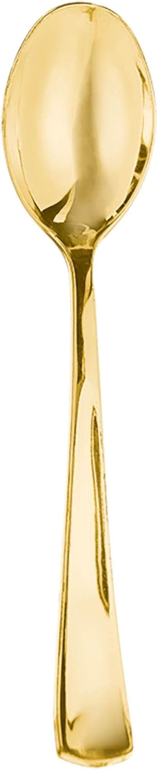 Amscan Premium Gold Spoons, Pack of 32, Rose Gold, Plastic