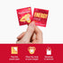 Energy Strips | Natural Instant Energy with 50mg Caffeine, L-Theanine, Vitamin B12 - 30 Strips = 30 Drinks