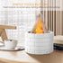 HUTIP 250ml Ultrasonic Fireplace Firewood Flame Fire Bonfire Aroma Diffuser Humidifier, Fake Fireplace Wood Campfire