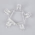 KADS Nail Extension Clips, 5pcs C Curve Pinching Clips, Multi-functional Clamp, 4 Colors for Acrylic Nails