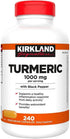Just Grown Turmeric 1000 mg, 240 Capsules (1 pack)
