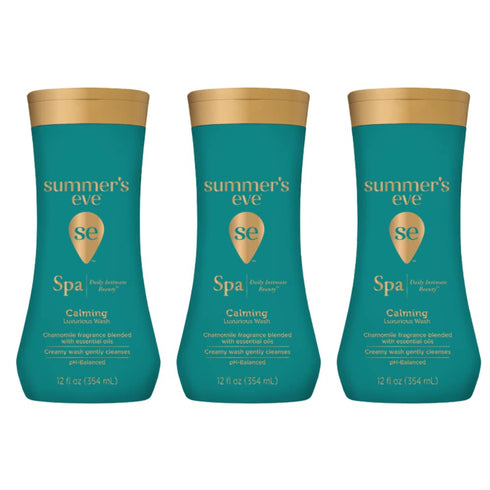 Summer's Eve Spa Daily Intimate Wash, Luxurious Cleansing Feminine Wash, Calming Chamomile