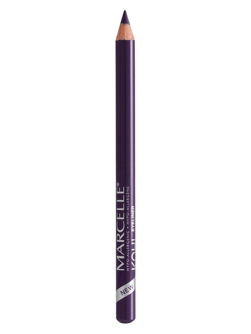 Marcelle Kohl Eyeliner, Plum, Long-Lasting Waterproof Eye Pencil, Intense Colour, Fragrance-Free, Hypoallergenic, 0.04