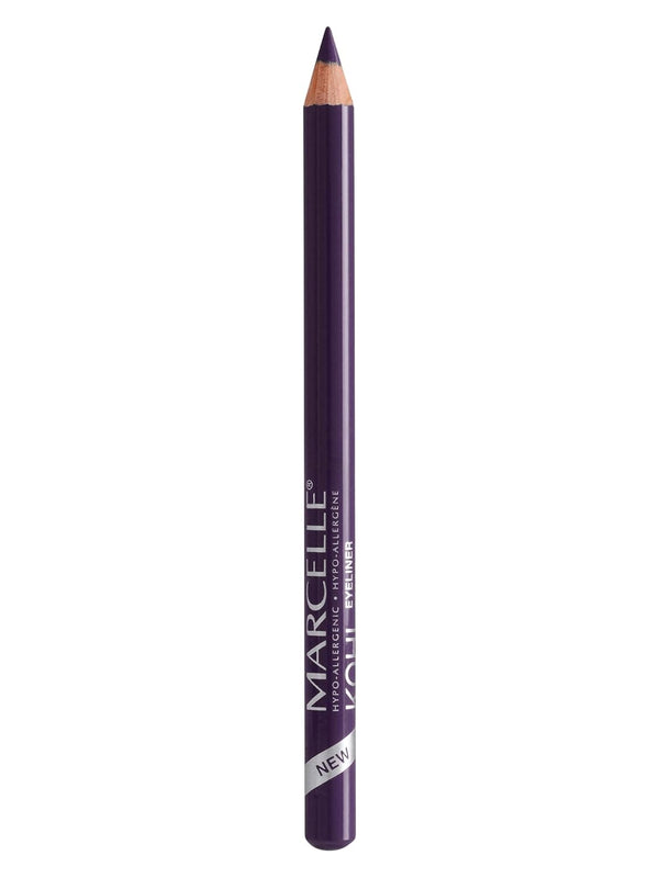 Marcelle Kohl Eyeliner, Plum, Long-Lasting Waterproof Eye Pencil, Intense Colour, Fragrance-Free, Hypoallergenic, 0.04