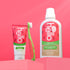Hello Natural Watermelon Flavor Kids Mouthwash, Fluoride Free, Alcohol Free, Vegan, 16 Fl Oz (Pack of 3)