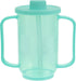 iplusmile Adult Sippy Cups, Plastic Mug with 2 Handles, Spill Proof Drinking Cups for Elderly Care