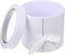 NIYANGLE Double-layer Flower Box for Fresh Flower Arrangement, White Single Piece Bouquet