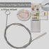 Extra Long 155CM Pipe Tube Cleaner, Flexible Drain Brush, 3pcs Skinny Tube Spiral Cleaning Brush