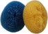 Plastic Dish Scrubbers for Dishes, Nylon Round Scrubber Scouring Pad, Colorful Non Scratch Mesh Pads (24 Pack)