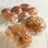 QQ-OUTLET 6x3x15" Gusset Pack 100 100 (100) Bread Bags - Style Poly Bags - of with Free Bread Ties, keep Food Fresh