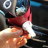 Red Mini Dried Flowers Bouquet for Car Air Vent Clips, Car Air Fresheners, Interior Accessories