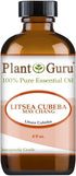 Litsea Cubeba (May Chang) Essential Oil 4 oz 100% Pure Undiluted Therapeutic Grade