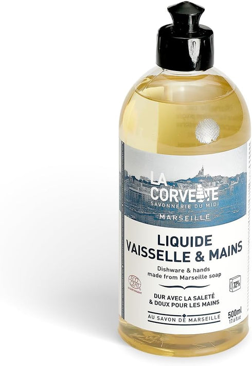 La Corvette Dishwashing & Handwashing Liquid - ECOCERT, 500ml