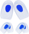 xiaopihou 4pack-Gel Heel Cups for Kid's SportTraction Shock Absorbing Lightweight/Kids Heel Cups for