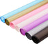 20 Pcs Waterproof Flower Wrapping Paper, Silver Border 23x23 Inch for Valentine's Day, DIY Crafts, Gift Packaging