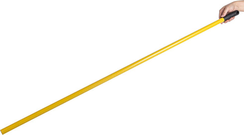 RW Clean Yellow Iron Handle for Floor Squeegee - 54 1/4" x 1 1/4" x 1 1/4" - 1 Count Box