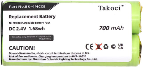 TAKOCI Replacement Battery for Sensonic Plus SR-3000 Sensonic Plus SR-3000E 900 Sonic Toothbrush,fits