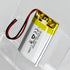 HXJNLDC 3.7V 550mAh 802035 3.7-5V 2-Wire DC Rechargeable Lithium Polymer Battery, Suitable for DIY Electronic Products