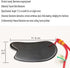 ZHAO SHOP 11.5cm Bian Stone Scraping Board, Gua Sha Massage Tool, Gua Sha Facial Tool for Spa Therapy Treatment on Face