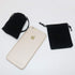 HRX Package Little Velvet Drawstring Pouches, 20pcs Black Velvet Bags for Jewelry Small Gift (3x4 inches)