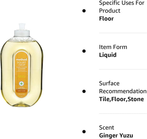 Method Squirt + Mop Hard Floor Cleaner: 25 Ounce